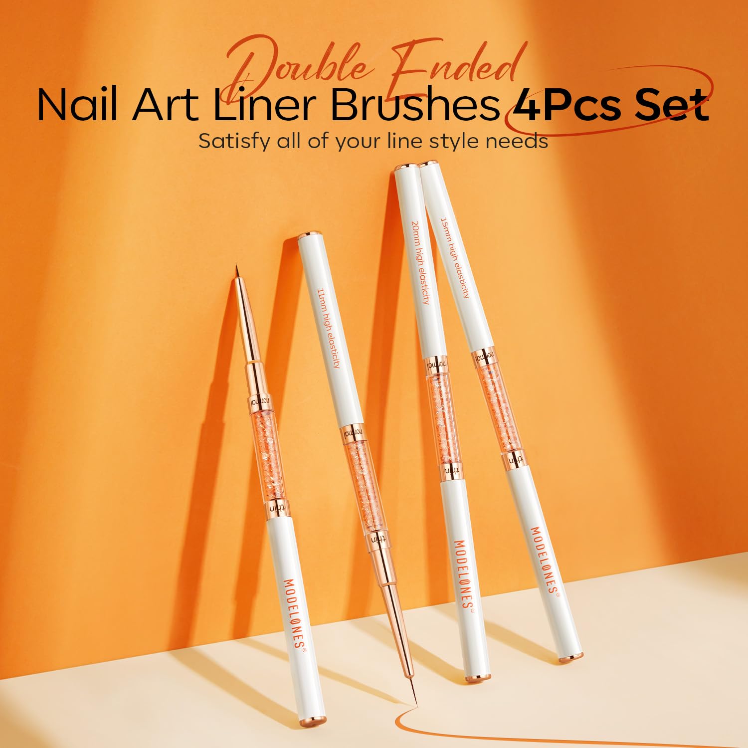 Thumbnail 1 de modelones Nail Art Brushes 4pcs 💅