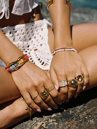 Thumbnail 5 de SINGULARU Pulsera Bloom Stones 18 Kt