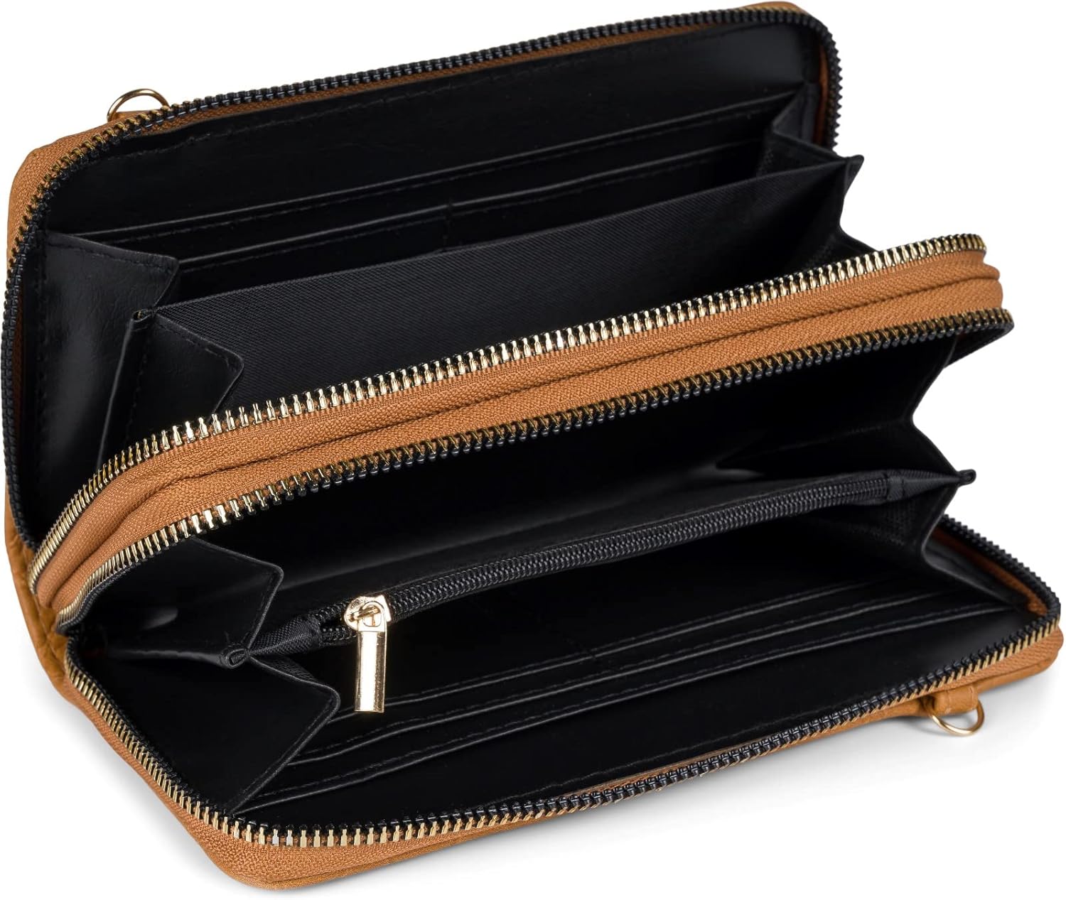Thumbnail 6 de styleBREAKER Donna 2 in 1 Mini Borsa a tracolla granulata: compatta, versatile e con doppi scomparti