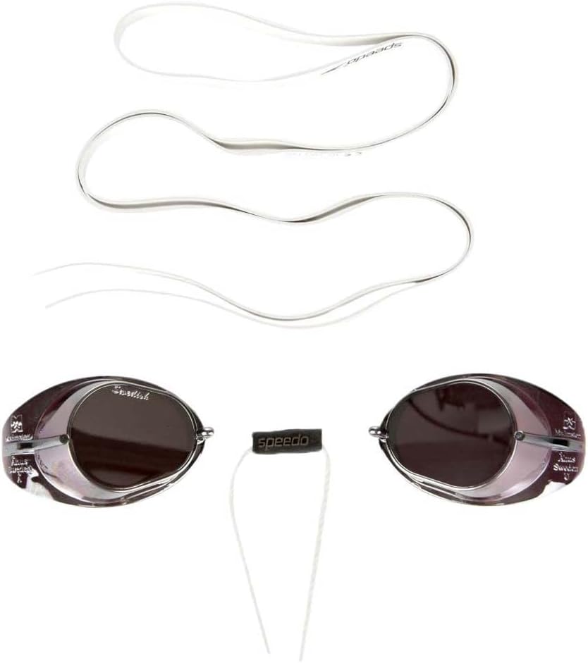 Detalle 2 de Speedo simglasögon med klassisk design, rök/silver, unisex för vuxna