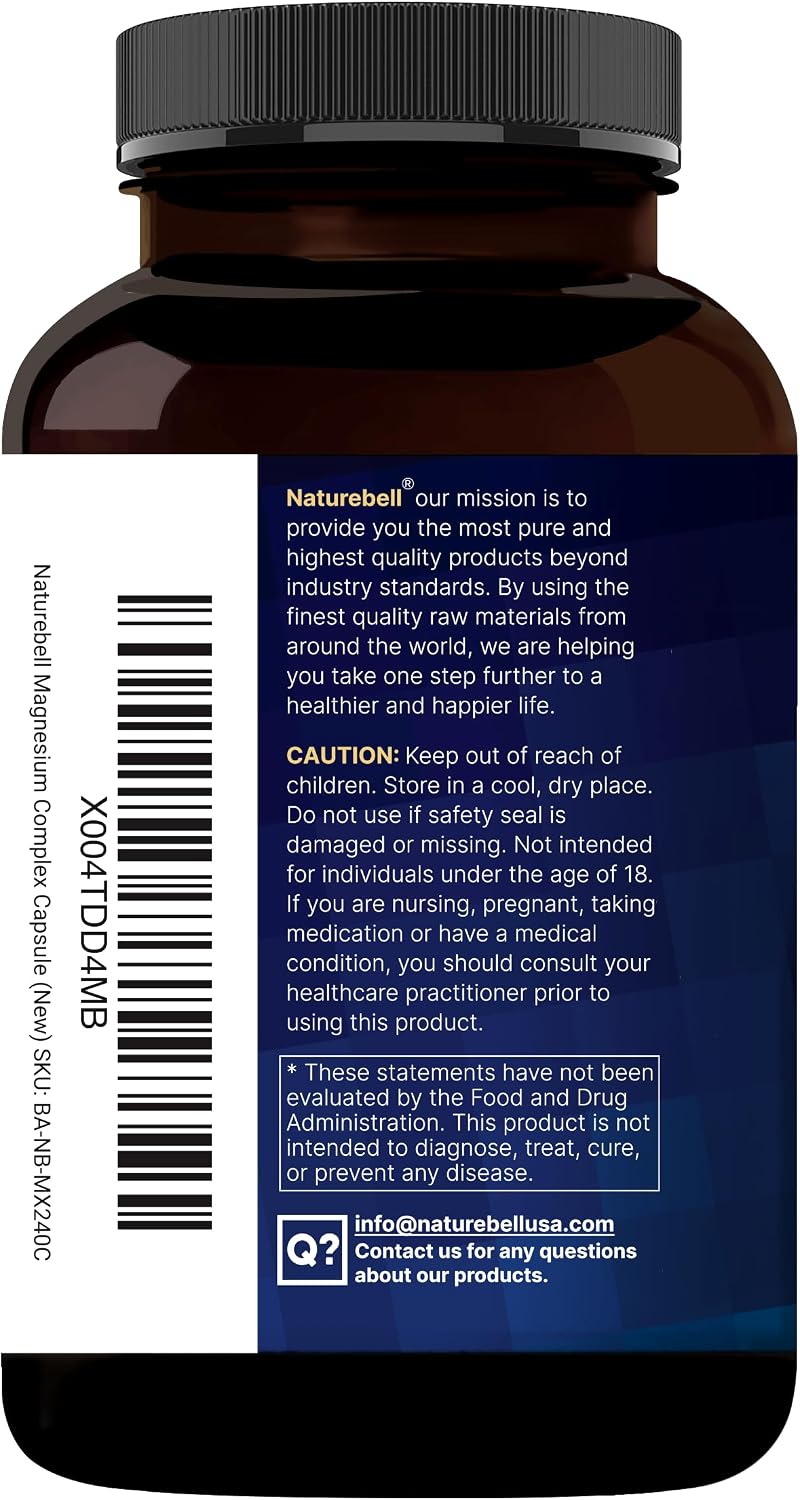 Thumbnail 6 de NatureBell Magnesium Complex 1,000 mg