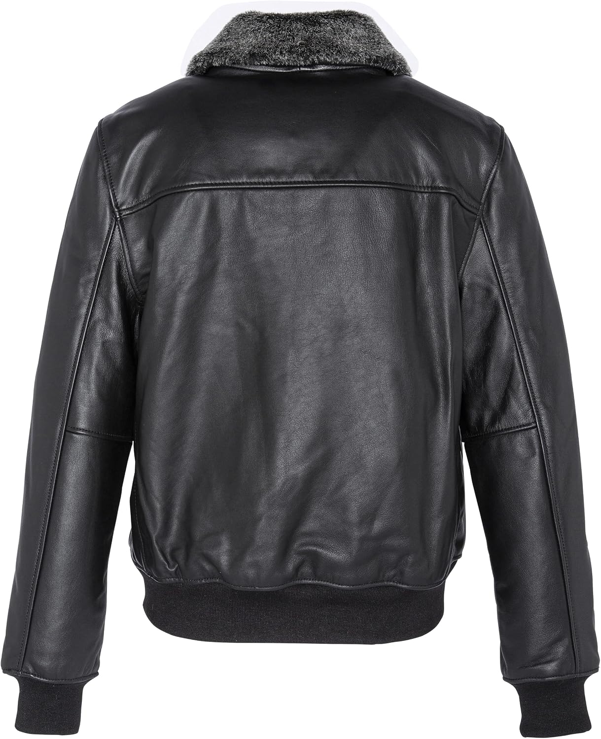 Detalle 2 de Schott NYC Lc930d Blouson Homme en cuir noir - taille XL