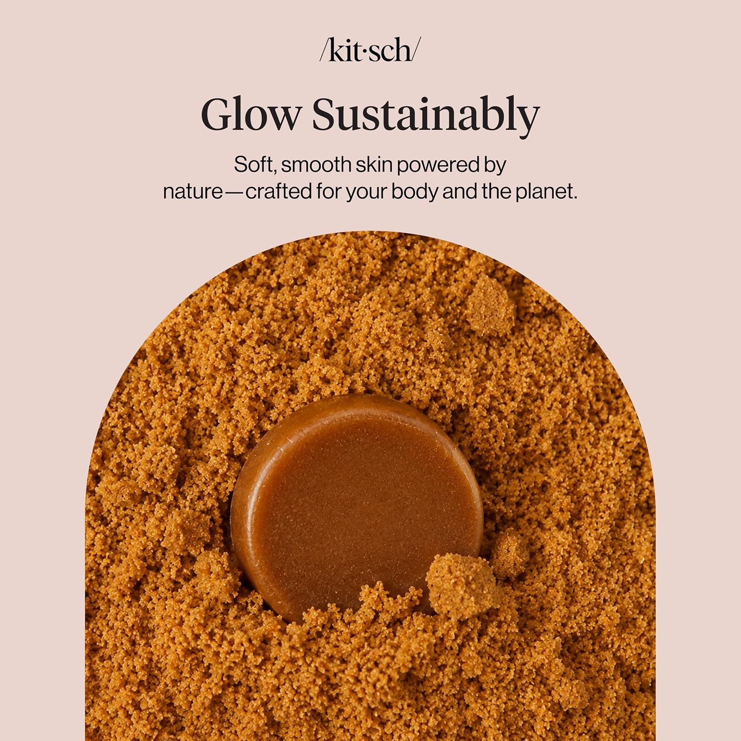 Thumbnail 6 de Kitsch Exfoliating Sugar Body Scrub Bar Soap – Polishing Bar with Walnut Shell & Coconut Oil, 4 oz