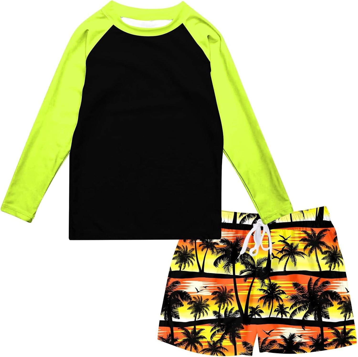 Detalle de Kids4ever Boys Long Sleeve UV Swim Set (Two Pieces) for 4–12 Years