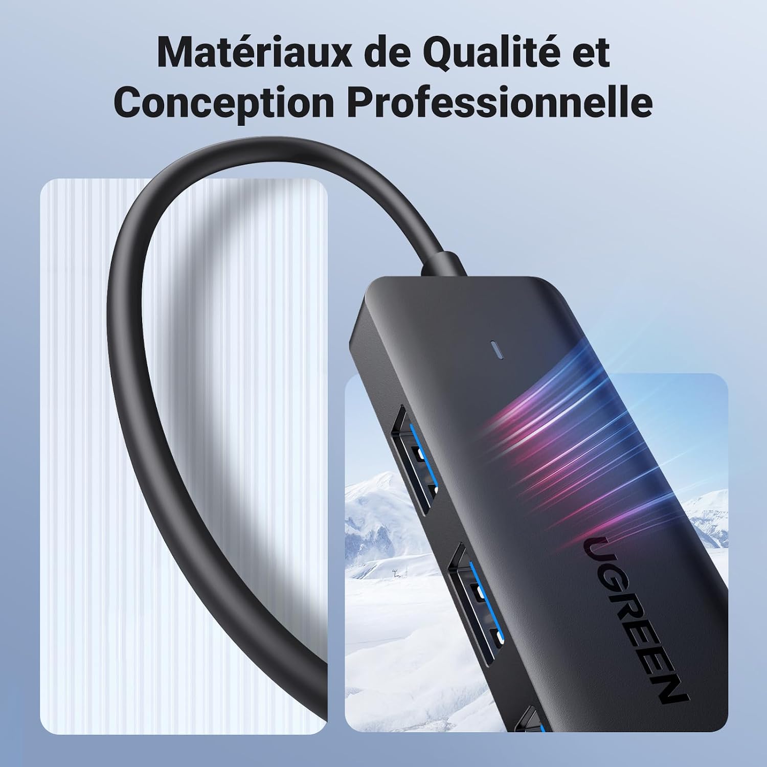 Thumbnail 6 de UGREEN Hub USB 3.0 4 ports de données 5Gbps