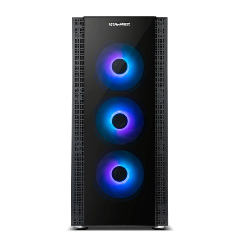 Detalle 2 de Nox Hummer Horus ARGB caja E-ATX con cristal templado