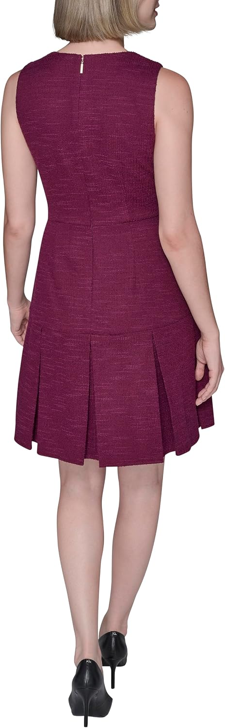 Detalle de Karl Lagerfeld Mini Dress in Textured Knit