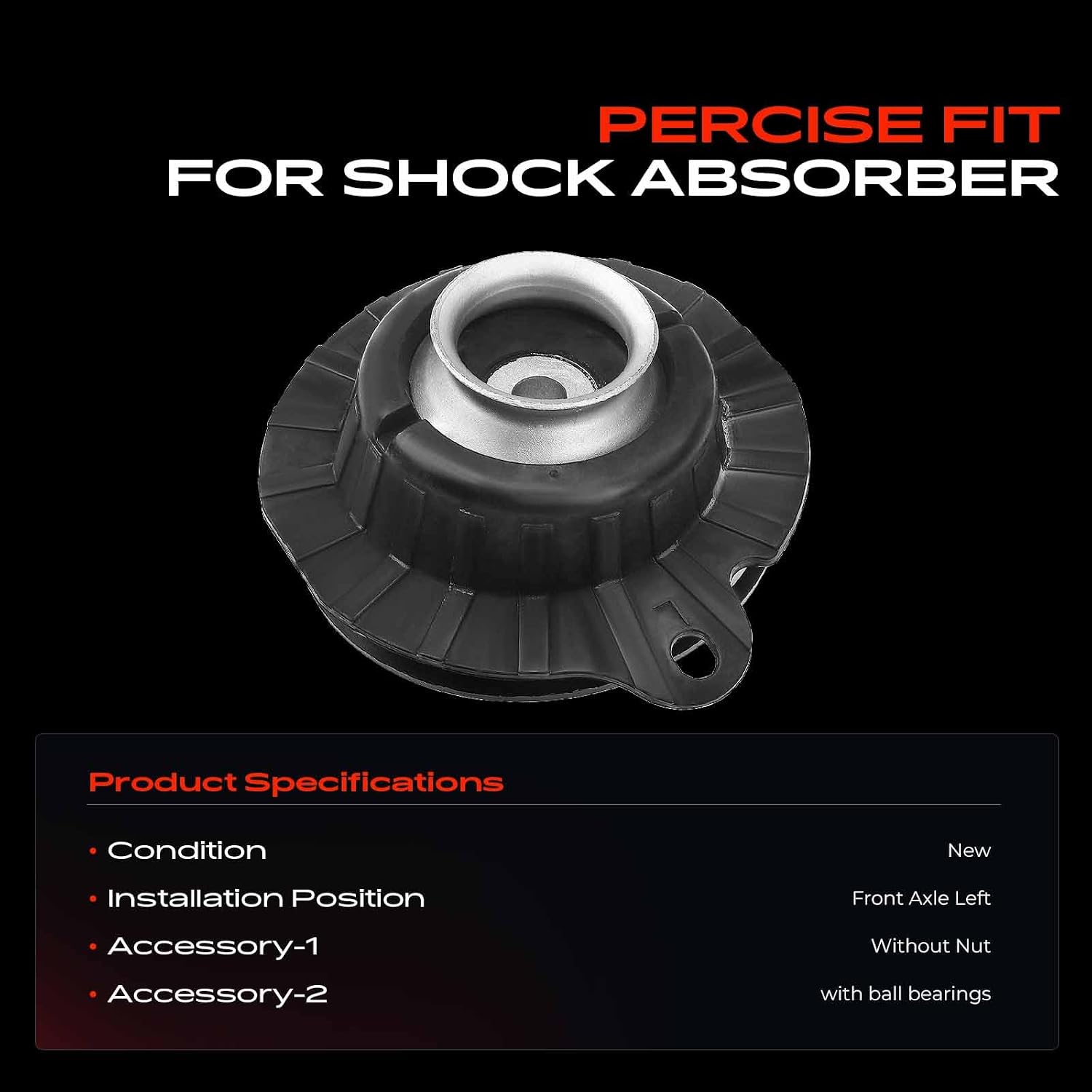 Detalle 2 de Frankberg Front Left Strut Mount for Giulietta 940 (2010–2021) – 50520155