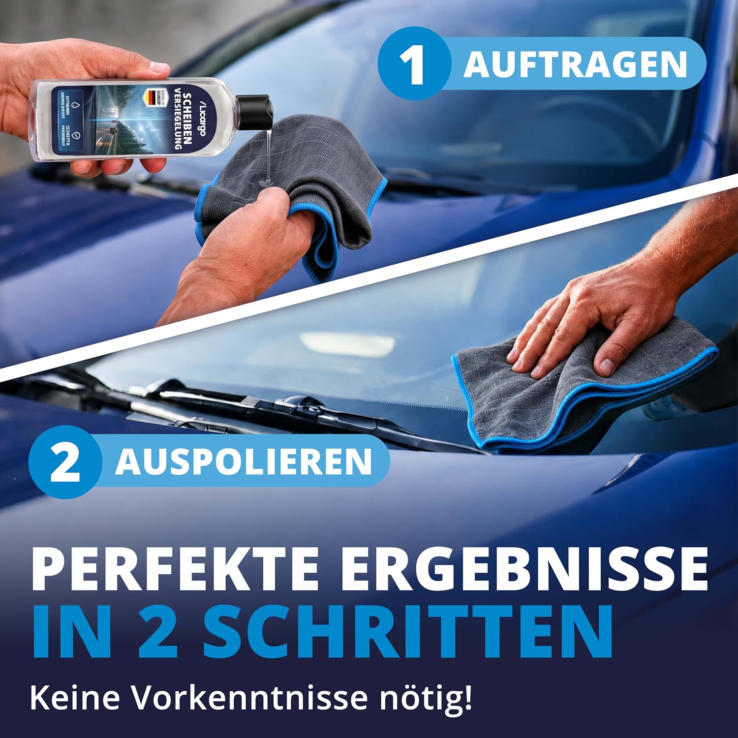 Thumbnail 6 de LICARGO Scheibenversiegelung Auto – Lotuseffekt 250 ml