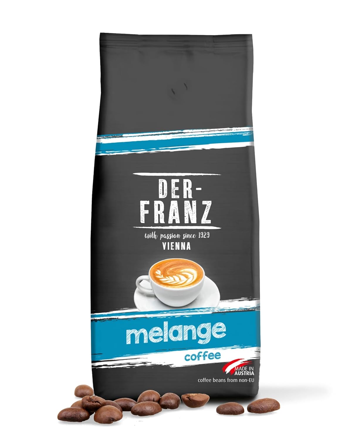 Detalle de Der-Franz Melange Kaffee 1000 g Arabica