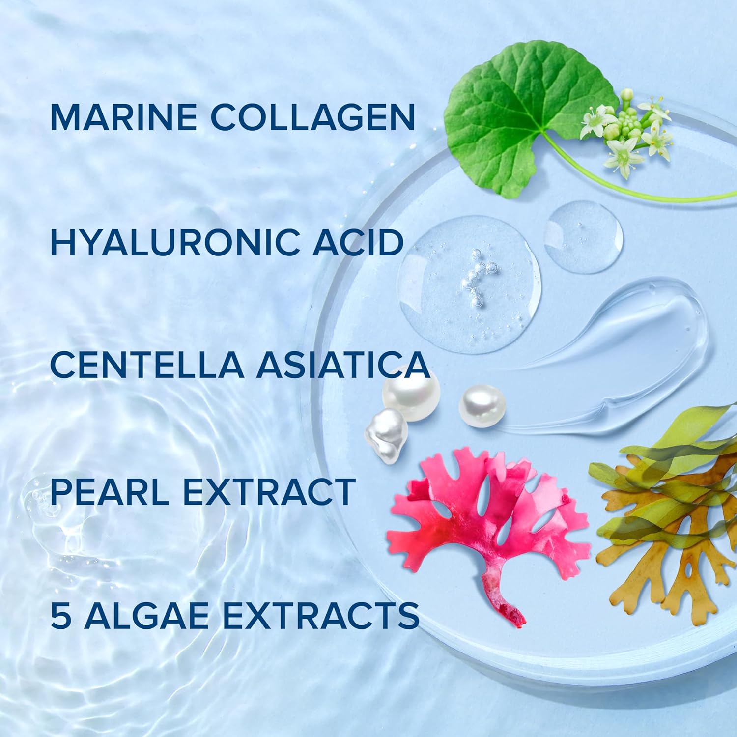 Detalle de MAREE Collagen Mask with Hyaluronic Acid ⚙