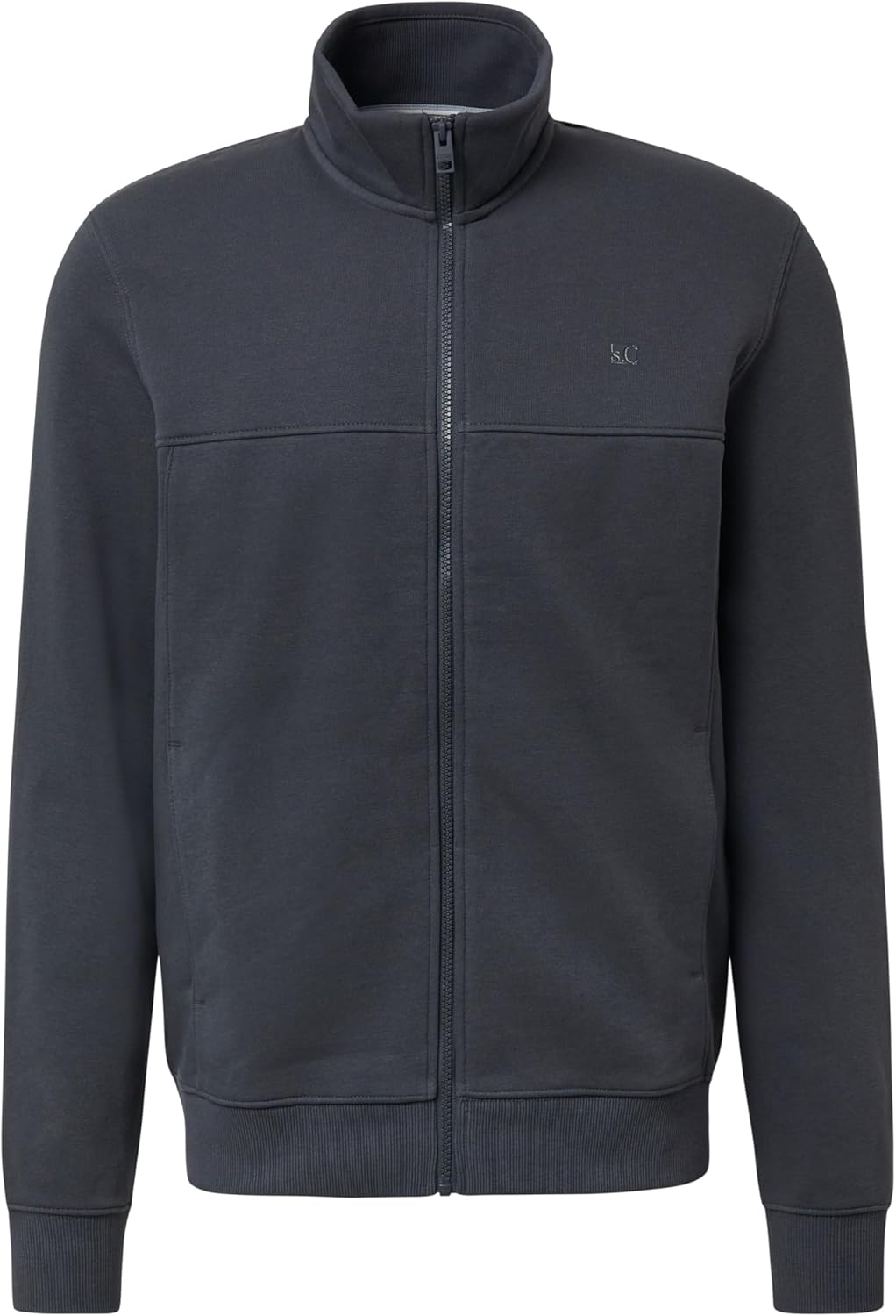 Thumbnail 3 de s.Oliver Sweatjacke mit Stehkragen und Eingrifftaschen – bequeme Regular-Fit-Sweatjacke