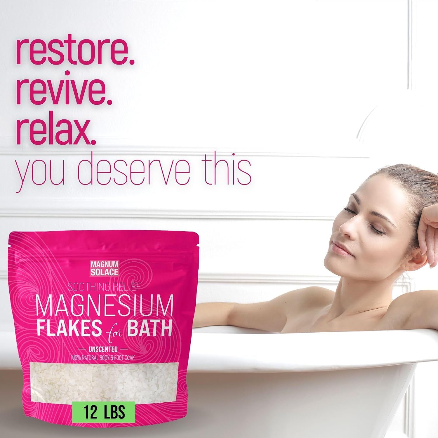 Detalle 2 de Magnesium Bath Flakes 12 lb