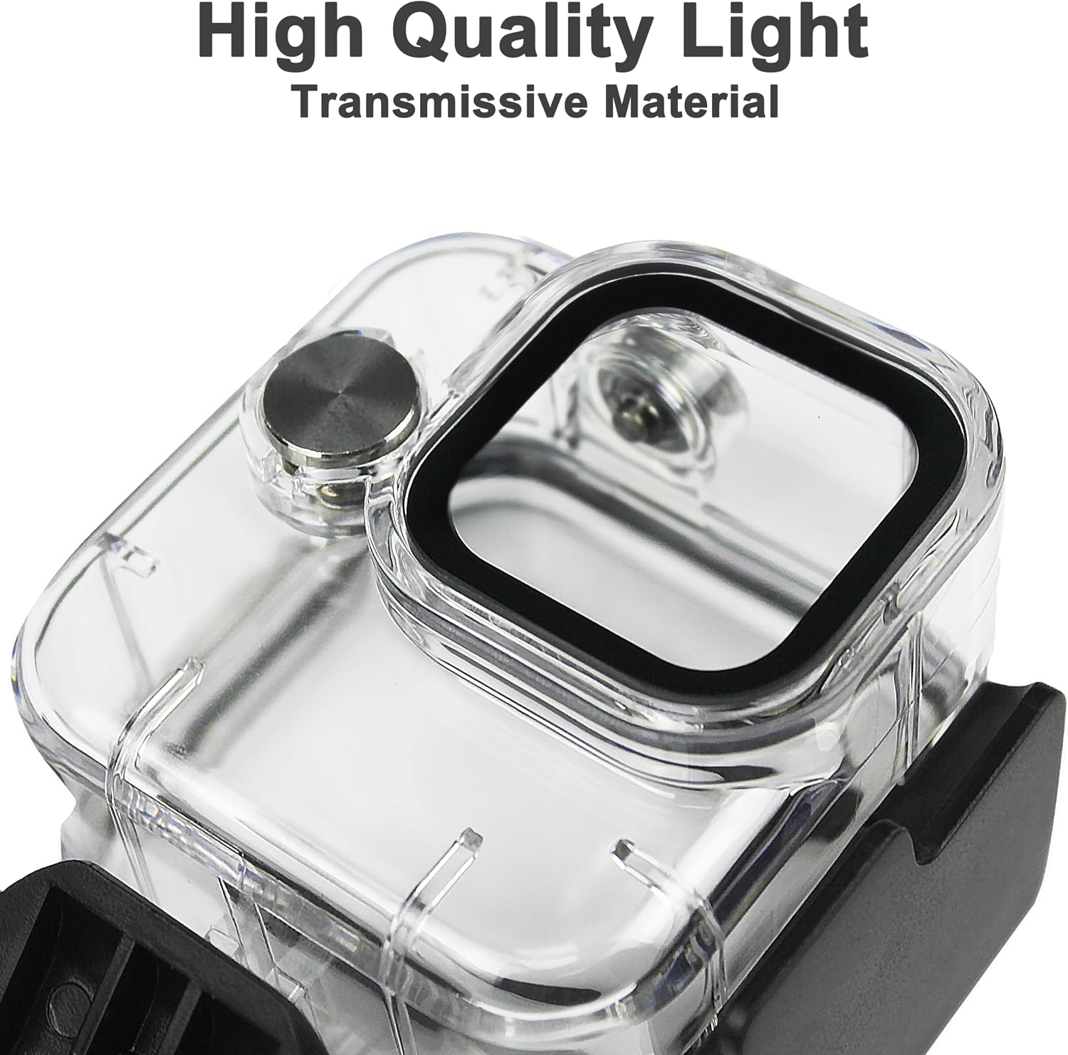 Thumbnail 4 de FitStill 45M/148FT Waterproof Underwater Case and Buoyancy Handle for Go Pro Hero 11 Mini Black