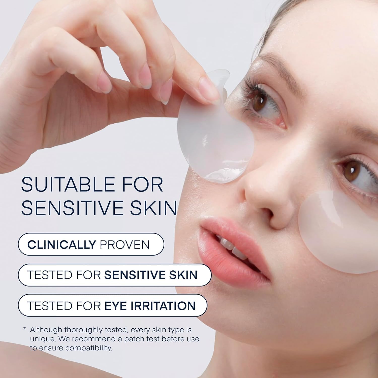 Thumbnail 2 de TEREZ & HONOR Under Eye Patches with Caffeine, Hyaluronic Acid, Niacinamide – 60 Hydrogel Masks ⚡
