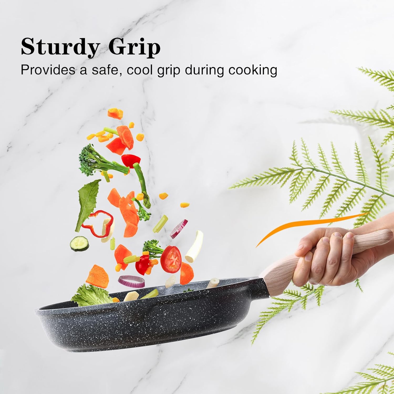 Thumbnail 6 de Kordisen 3-Piece Nonstick Frying Pan Set 8/9.5/11