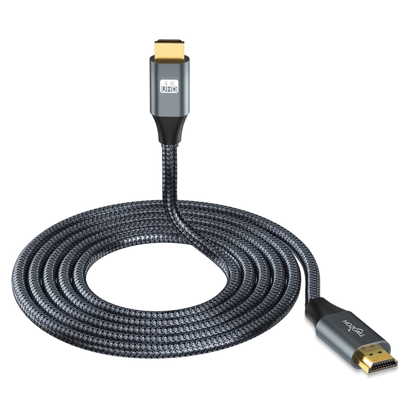 Detalle de Twozoh 4K HDMI Cable 15M – High Speed HDMI 2.0 Braided Lead