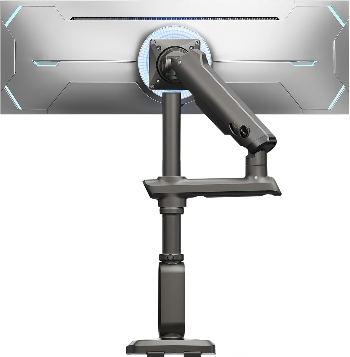 Detalle de HUANUO braccio per monitor ultrawide 49" heavy duty con VESA 75x75/100x100 e supporto fino a 18 kg