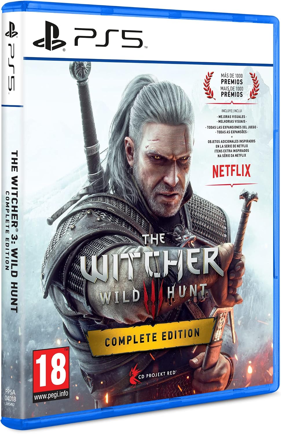 Detalle de The Witcher 3: Wild Hunt Complete Edition para PlayStation 5 (Bandai Namco)