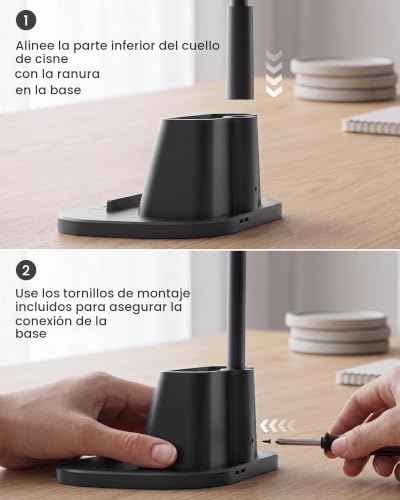 Thumbnail 7 de Ylatoial Flexo Escritorio de Doble Cabezal, 25 Modos – Iluminación amplia y ajustable para tu escritorio