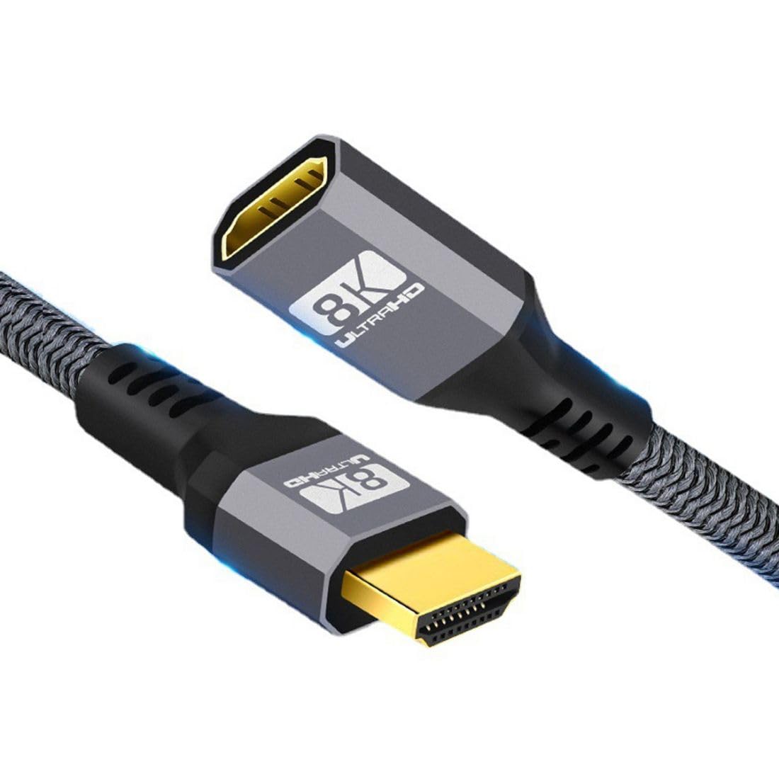 Thumbnail 6 de chenyang HDMI 2.1 Kabel – 8K@60Hz, 4K@120Hz, 48 Gbps, vergoldete Stecker, 0,5–5,0 m
