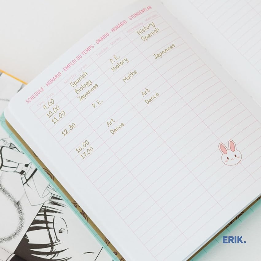 Thumbnail 4 de Grupo Erik Agenda Escolar 2025 Día por Página, con pegatinas 📚