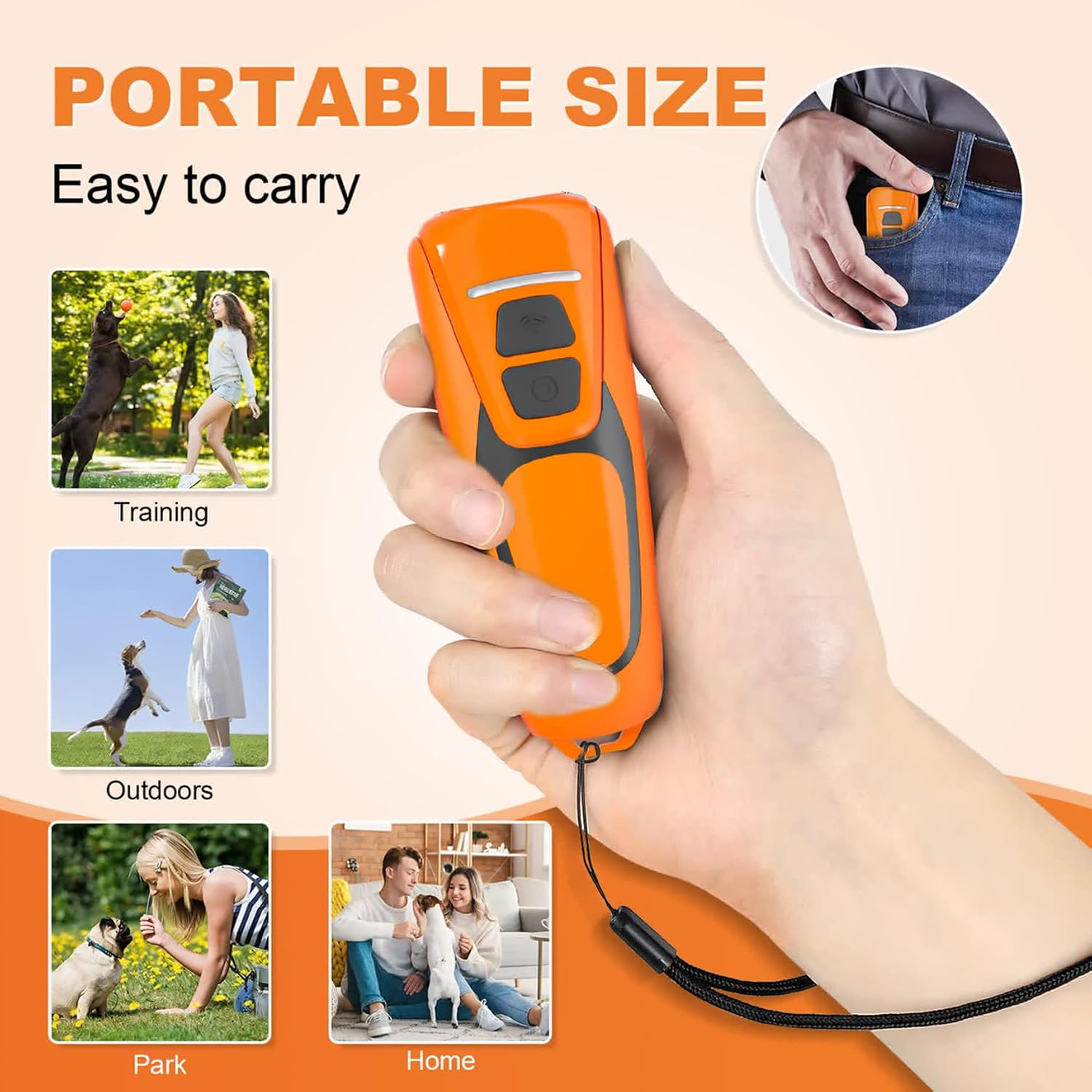 Detalle de Honey Paws Ultrasonic Anti Barking Device for Dogs