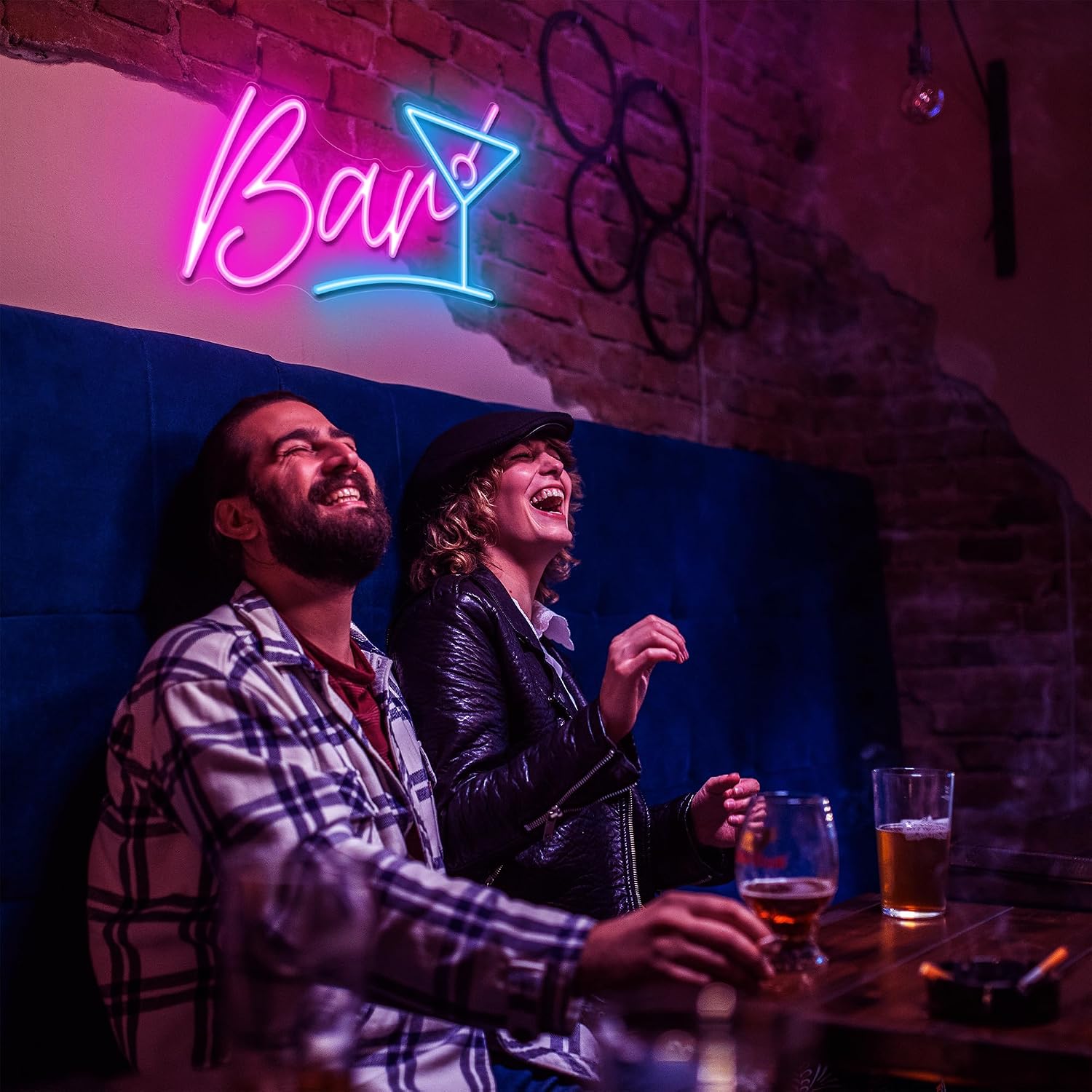 Thumbnail 3 de Kavaas Beer Time Neon Sign 16.9" x 7.6