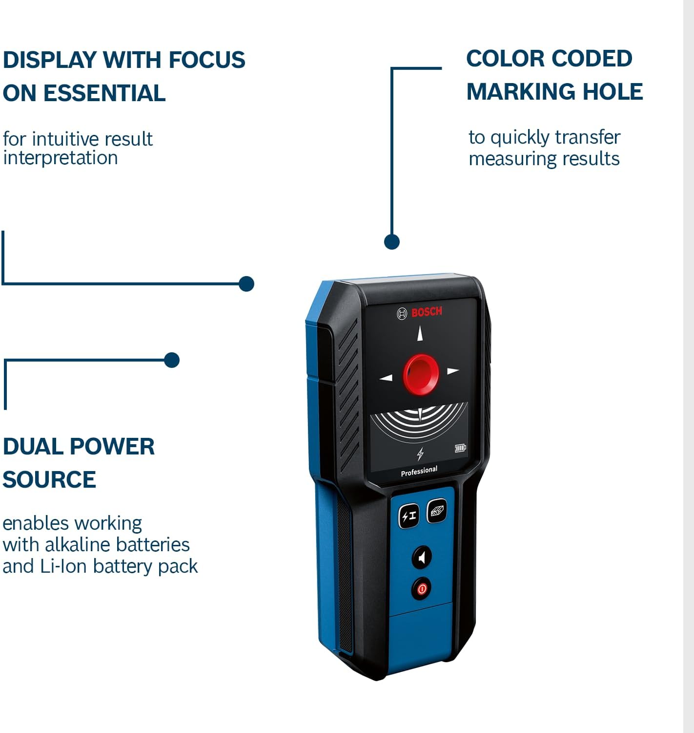 Thumbnail 1 de Bosch Professional Wall Scanner GMS 120-27