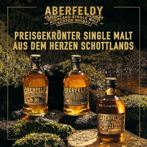 Thumbnail 9 de Aberfeldy 12 Jahre Single Malt Scotch Whisky – 40% vol, 70 cl, vier Fassarten gereift