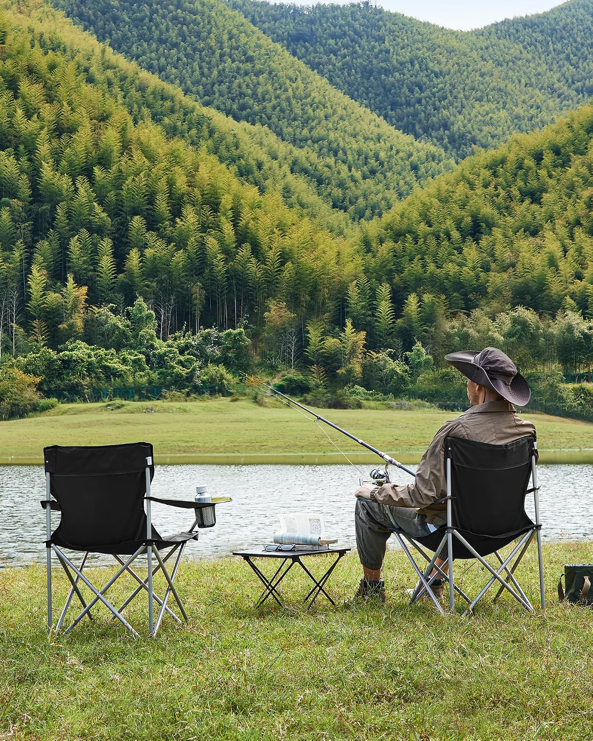 Thumbnail 6 de SONGMICS Folding Camping Chairs, Set of 2