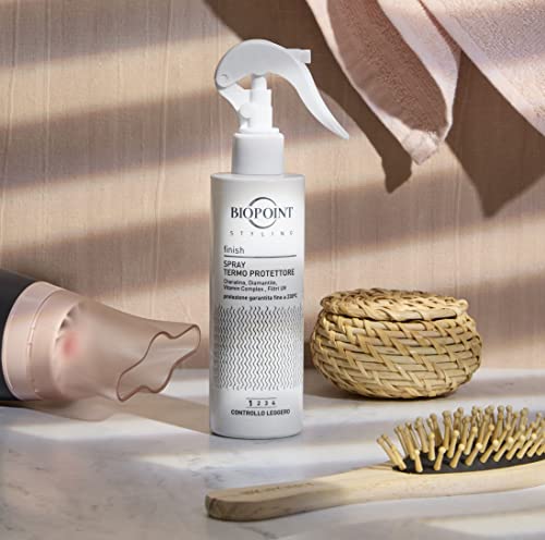 Detalle 2 de Biopoint Styling Spray Termoprotettore Capelli, protezione fino a 230° per phon, piastra e arricciacapelli – 200 ml