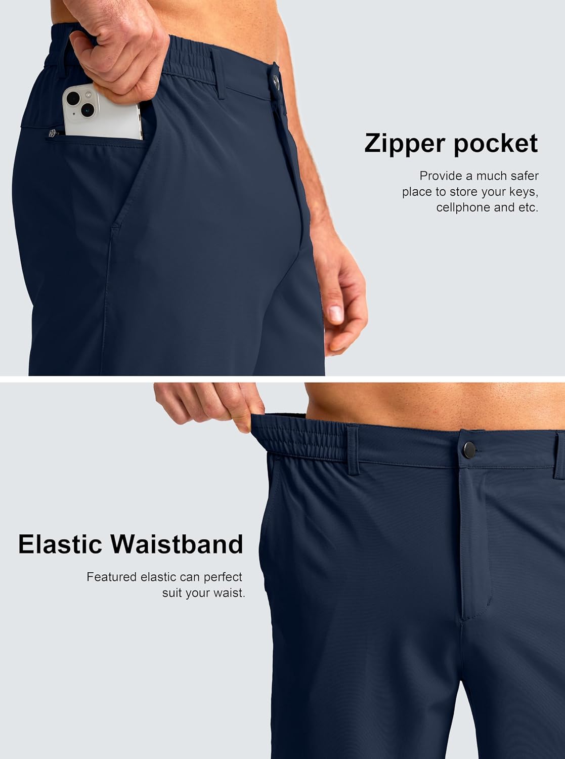 Detalle de Men's Golf Shorts with 7-Inch Inseam