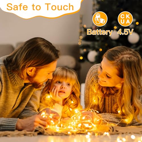 Thumbnail 5 de Ollny Fairy Lights Battery Operated: 10m of 100 Warm White LEDs for Indoor & Outdoor Use