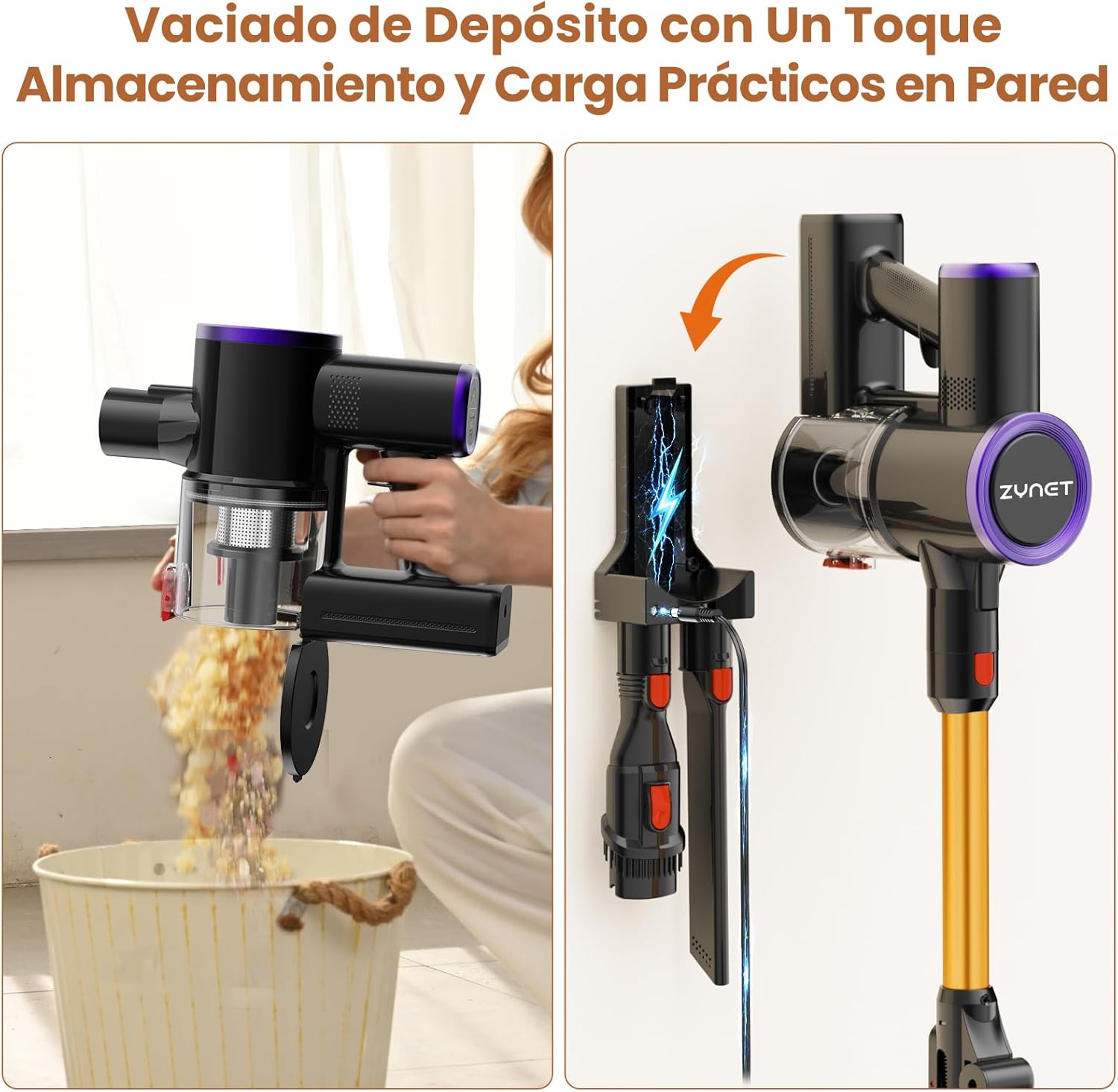 Thumbnail 6 de Zynet S9 Aspiradora sin cable 45KPa
