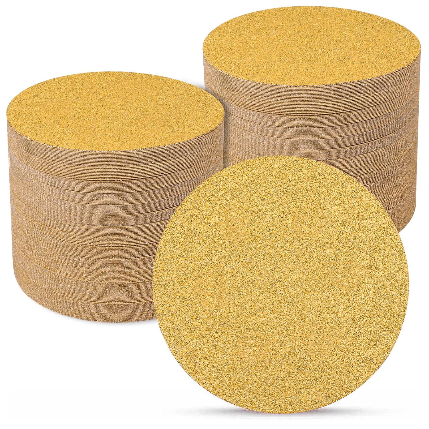 Thumbnail 6 de Sruhrak 150mm Hook-and-Loop Sanding Discs (6 inch), 100 Pack, Assorted Grits
