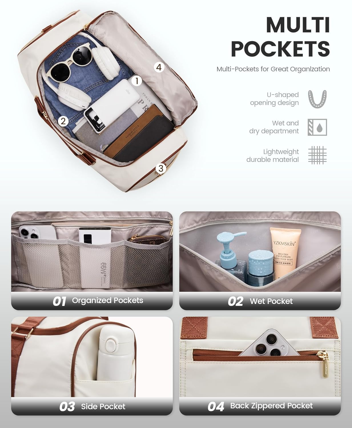 Thumbnail 2 de LOVEVOOK Weekender Reisetasche 37L