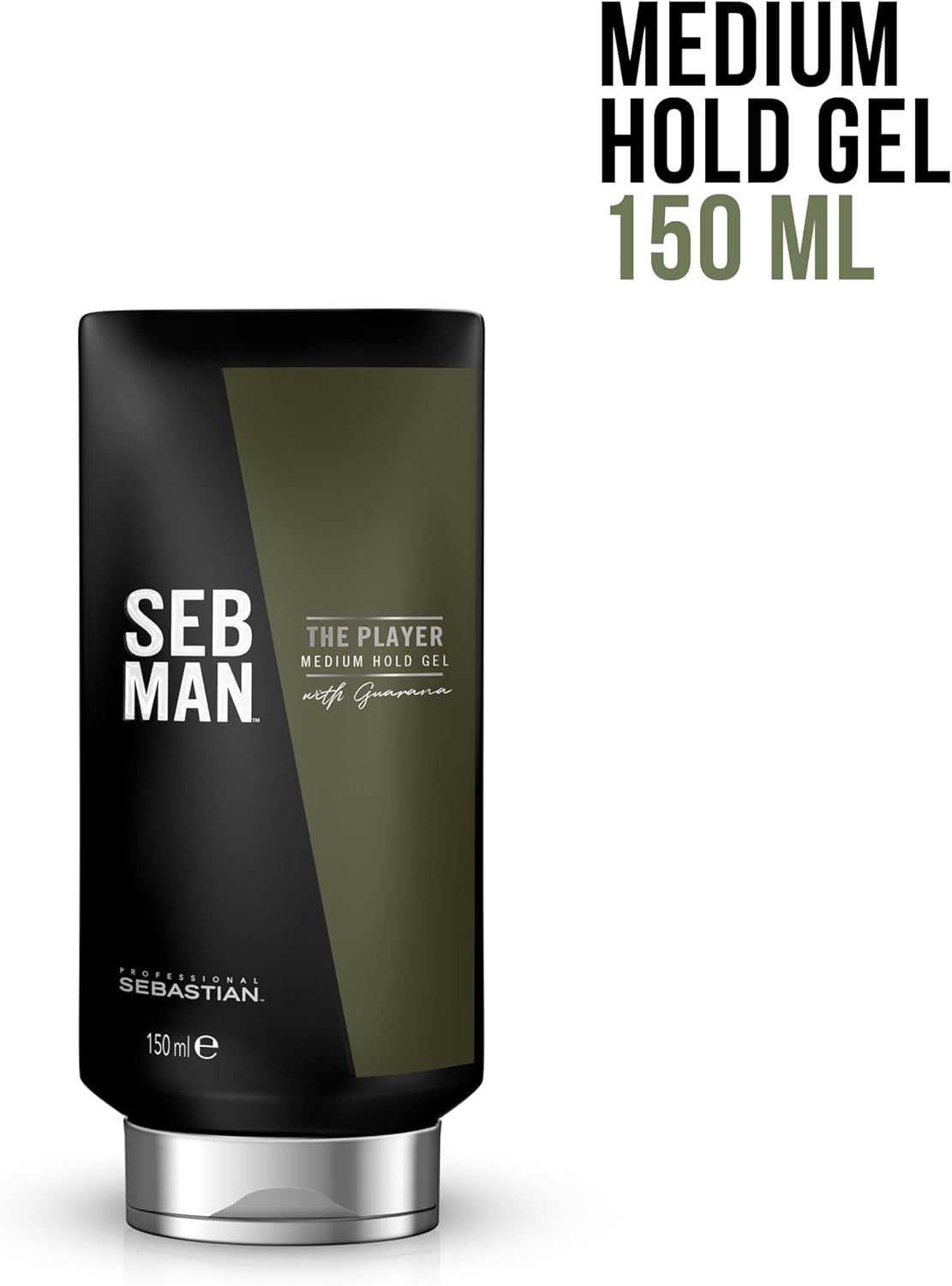 Detalle 2 de SEB MAN Le Gel Fixation Moyenne 150 ml : gel coiffant pour une tenue souple et fraîche