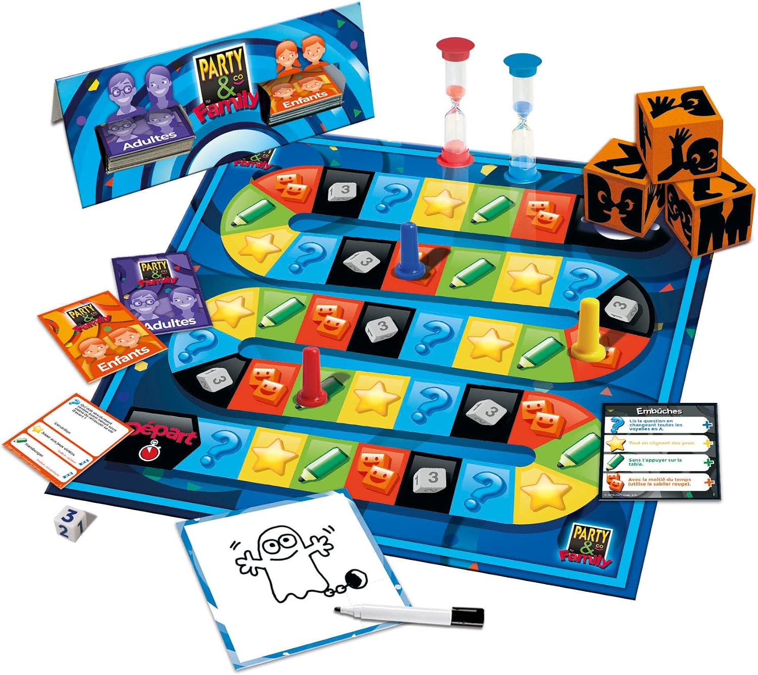 Detalle 2 de Dujardin – Party & co Family : le jeu d’ambiance familial réinventé