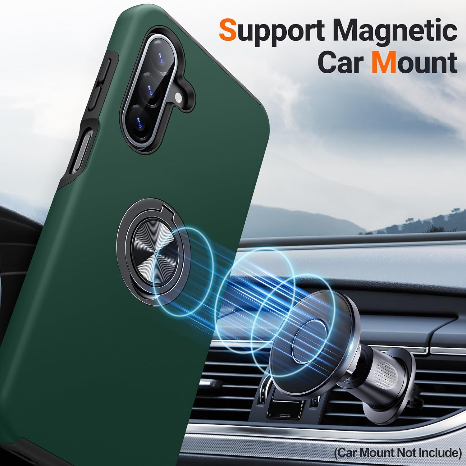Thumbnail 5 de AOUIA Samsung Galaxy A26 case with 360° stand