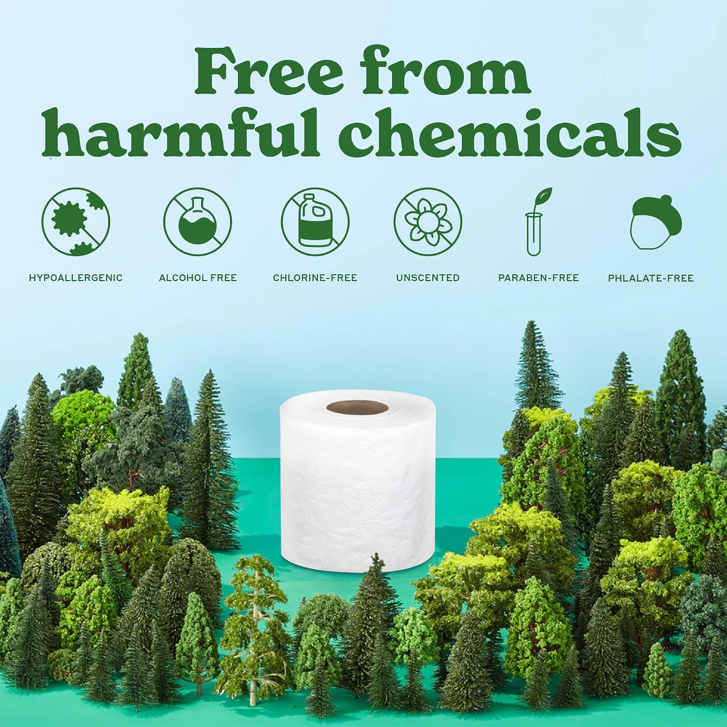 Thumbnail 3 de Caboo CBT300-12 Bamboo Toilet Paper 300 Sheets
