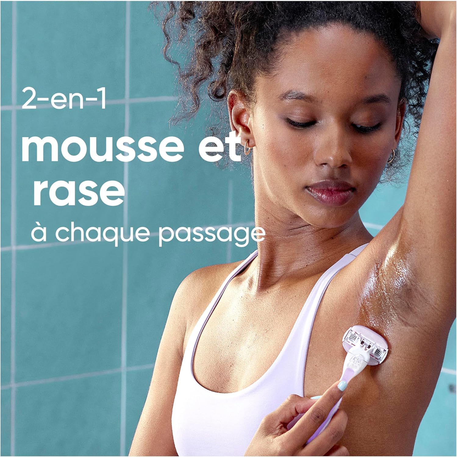 Thumbnail 1 de Gillette Venus Pro ComfortGlide Breeze – Rasoir pour femme avec manche réutilisable et 6 cartouches