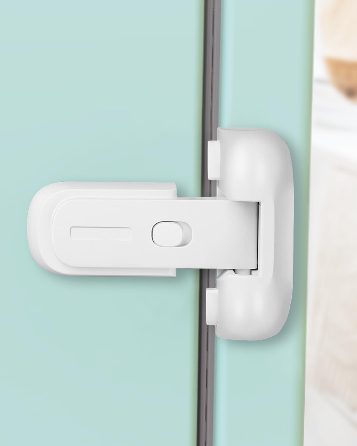 Detalle de Qinzcp Refrigerator Safety Lock, ABS