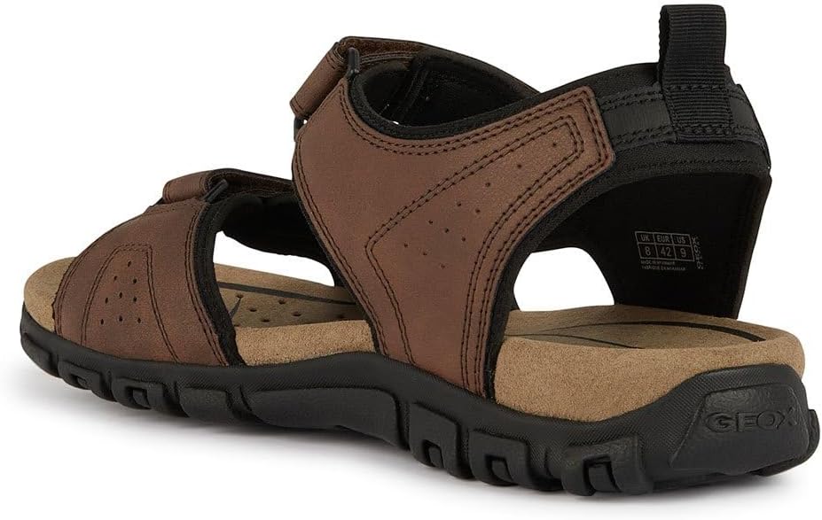 Detalle 2 de Geox Strada B: Sandali a Punta Chiusa Uomo 41 — stile pratico e comfort sul piede