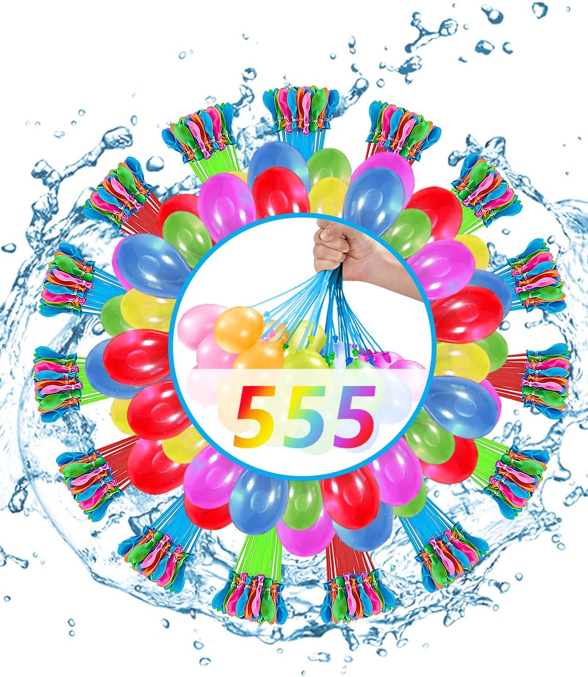 Thumbnail 6 de HW CASA 111 Palloncini d'Acqua – 60s Autosigillanti in lattice multicolore per giochi d'acqua