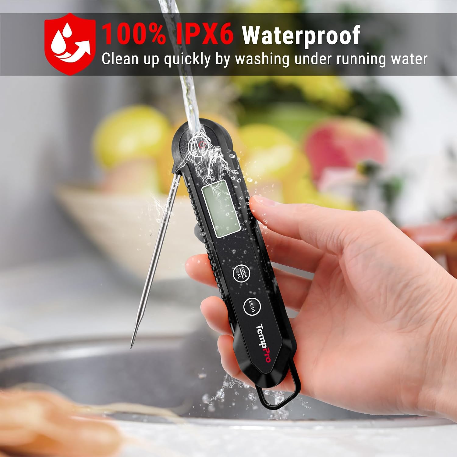 Detalle 2 de ThermoPro TP03H instant-read meat thermometer ๐