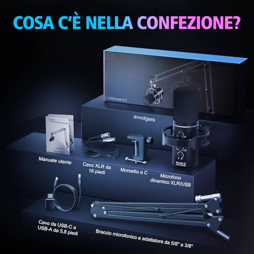 Thumbnail 7 de Socodox - Microfono da Gaming XLR/USB con Braccio Articolato per lo Streaming
