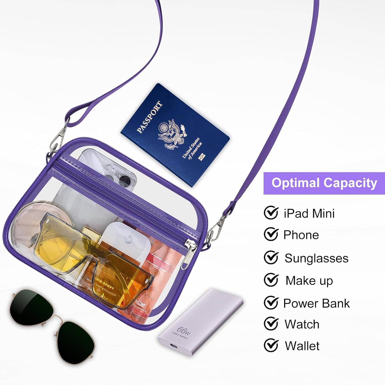 Detalle 2 de USPECLARE Clear Bag 8.27 in