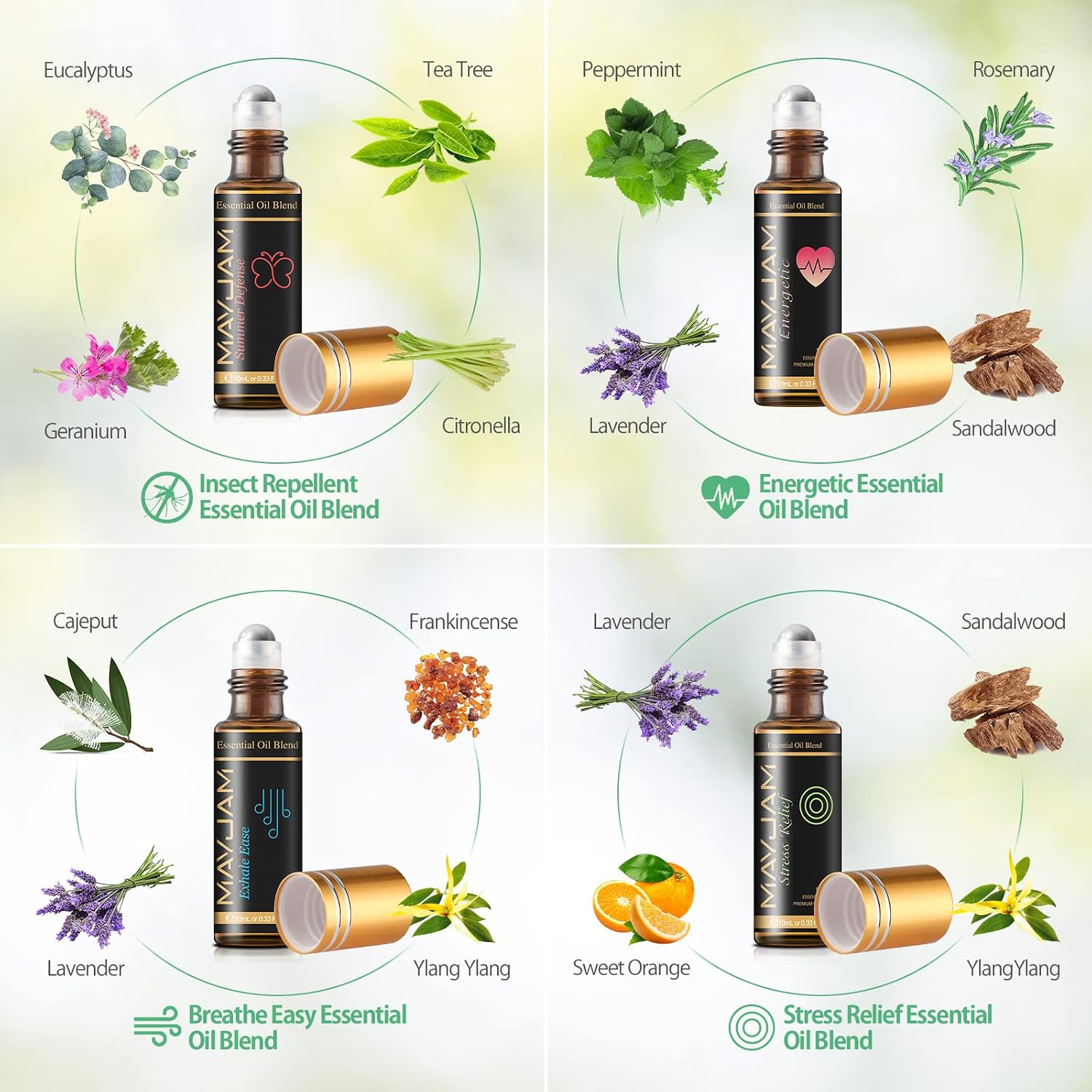 Detalle 1 de MAYJAM Coffret Huiles Essentielles 28pcs