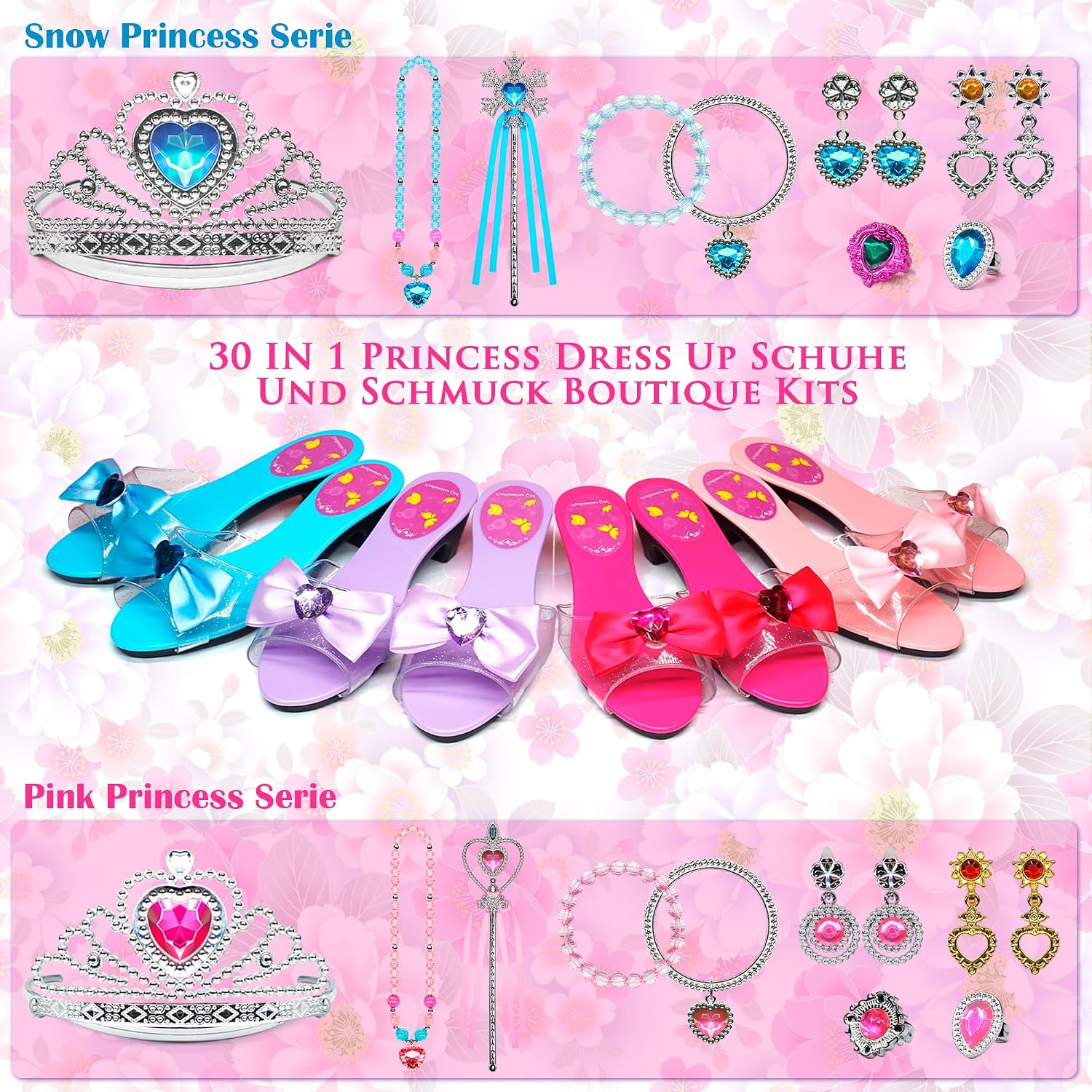 Thumbnail 1 de Princess Dress Up Schuhe Kleinkind Fersen